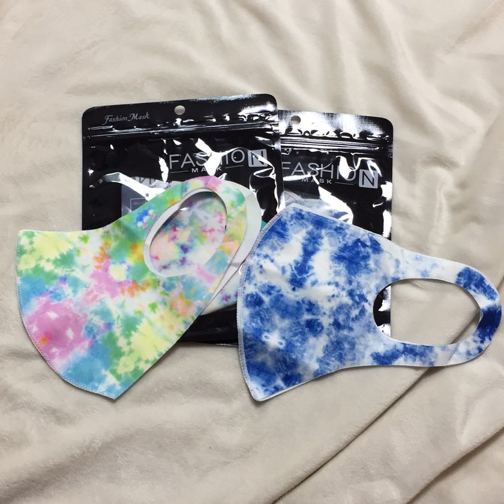 Fashion Mask - can be worn over medical mask. New